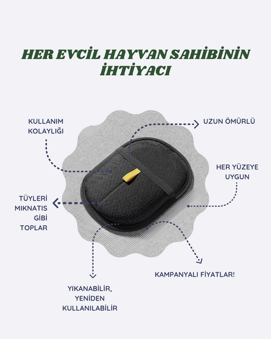 T-Pati™ Tüy Toplama Eldiveni